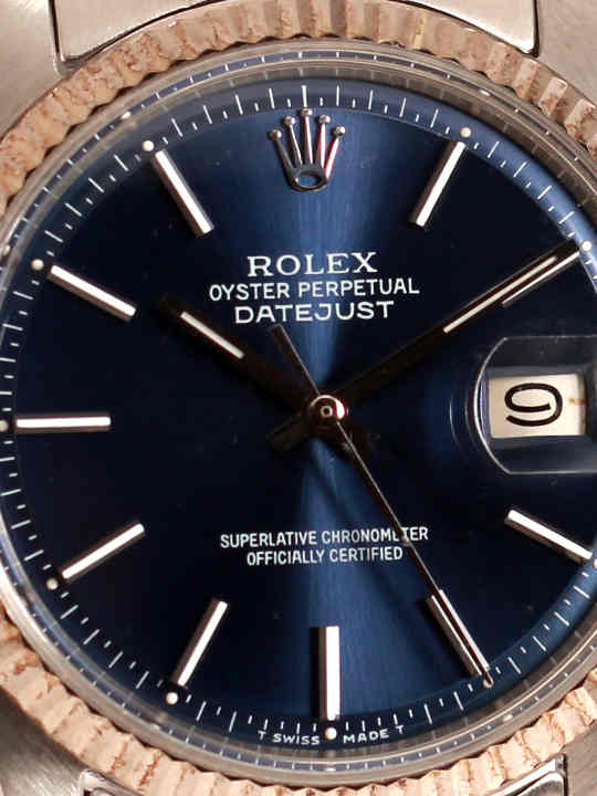 Vintage Rolex Datejust 1601 - Blue 