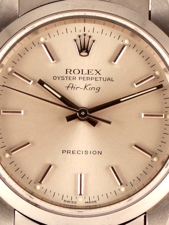 Dial of vintage Rolex Air-King
